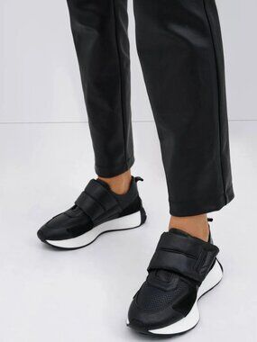 Marcella NYC Black Marley Sneakers,
